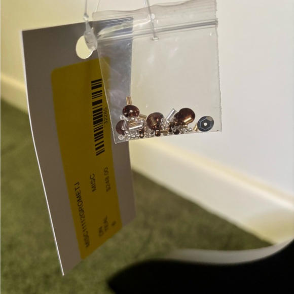 NWT Morgan & Co. US 5/6 Sheath Halter Sequin Metallic Teal Beaded Mini Dress - Picture 8 of 13